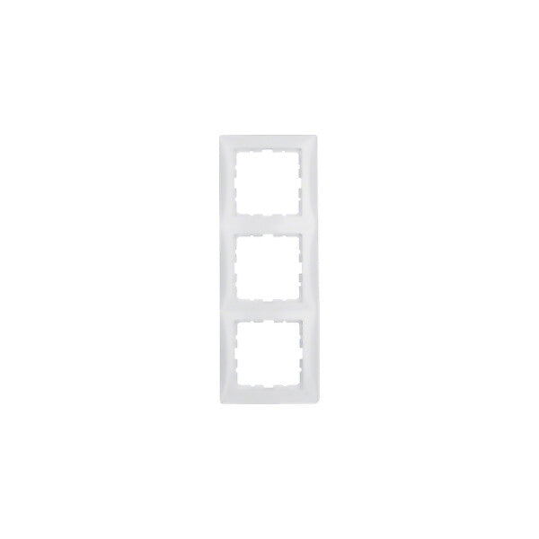 Hager/Berk Rahmen 3f. pws/gl senkrecht/waagerecht 10138989